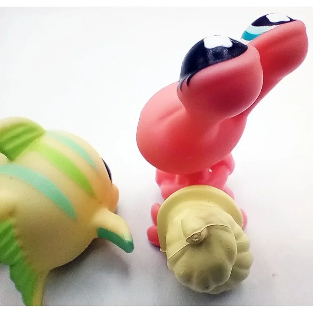 Littlest Pet Shop Aquatic Animal Figures Fish Hermit Crab Lot Of 3 643 928 1213 - Picture 8 of 12